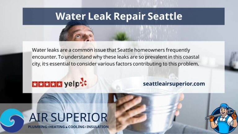 Expert Water Leak Repair Service in Seattle - Home Damage Prevention