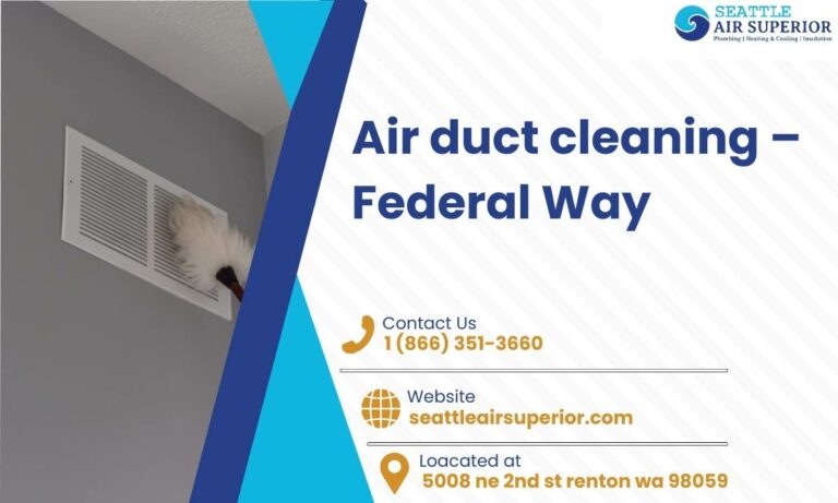 Website featured image Air duct cleaning - Federal Way