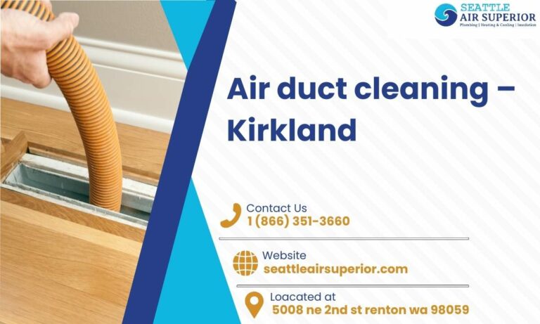 Website featured image Air duct cleaning - Kirkland