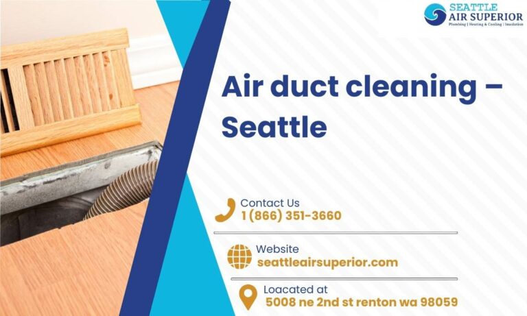 Website featured image Air duct cleaning – Seattle