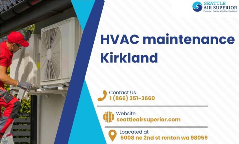 Website featured image HVAC maintenance Kirkland