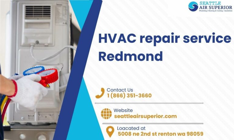 Website featured image HVAC repair service Redmond