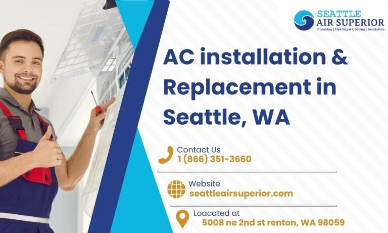 AC Installation and Replacement Services in Seattle, WA - SeattleAirSuperior