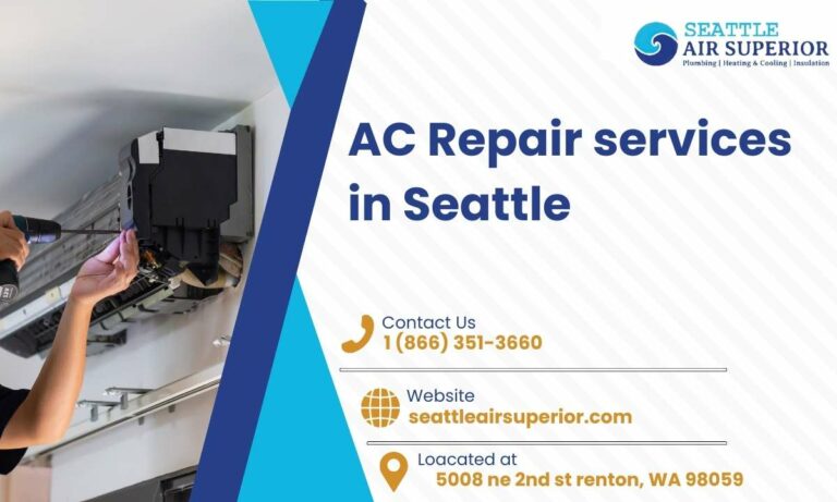 AC Repair services in Seattle banner