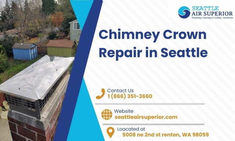 Chimney Crown Repair in Seattle banner