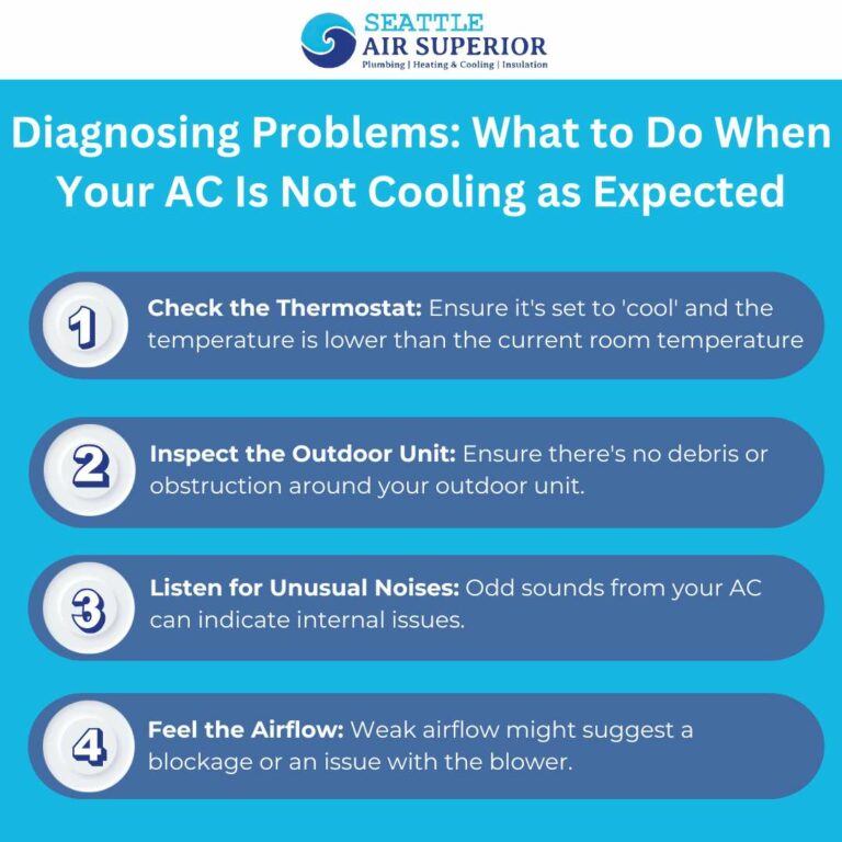 Diagnosing Problems What to Do When Your AC Is Not Cooling as Expected SeattleAirSuperior