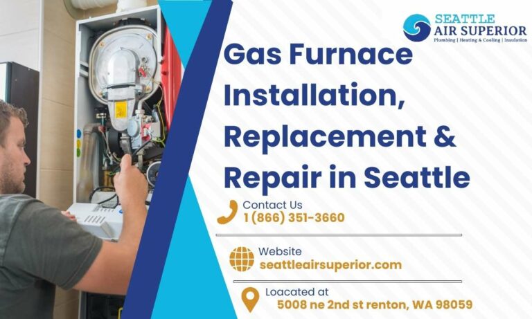 Gas Furnace Installation, Replacement & Repair in Seattle banner