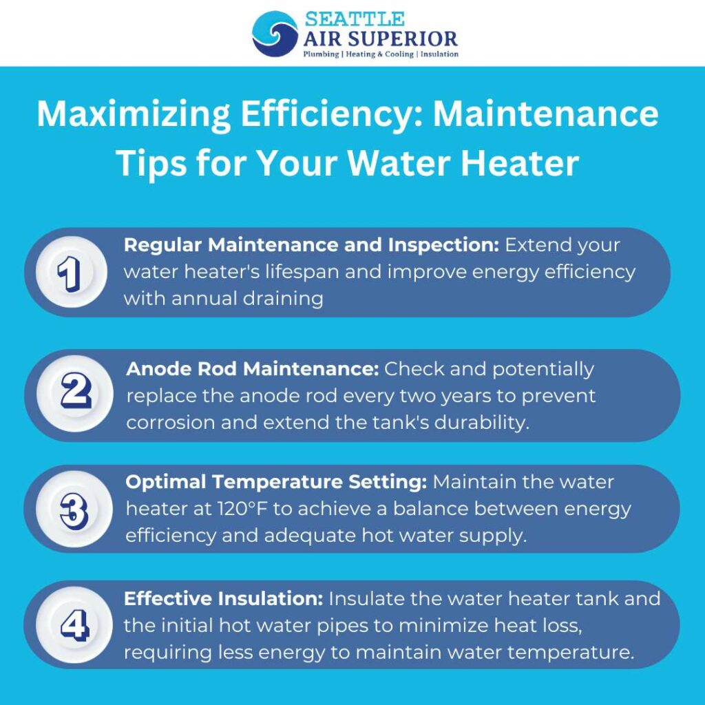 Maximizing Water Heater Efficiency: Essential Maintenance Tips by SeattleAirSuperior