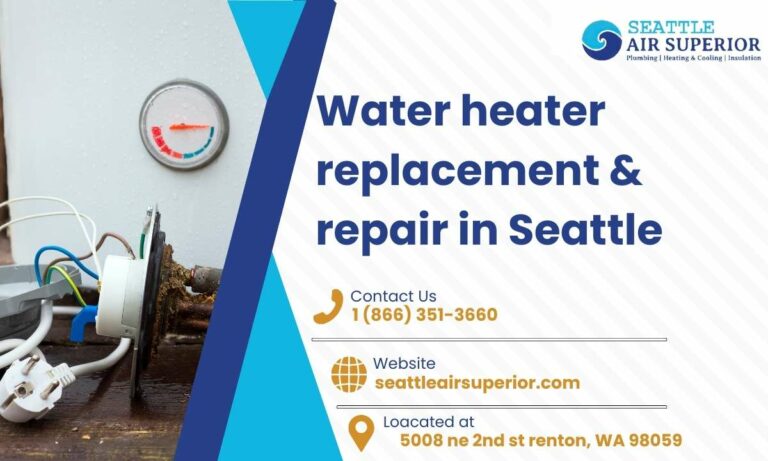 Water heater replacement & repair in Seattle banner