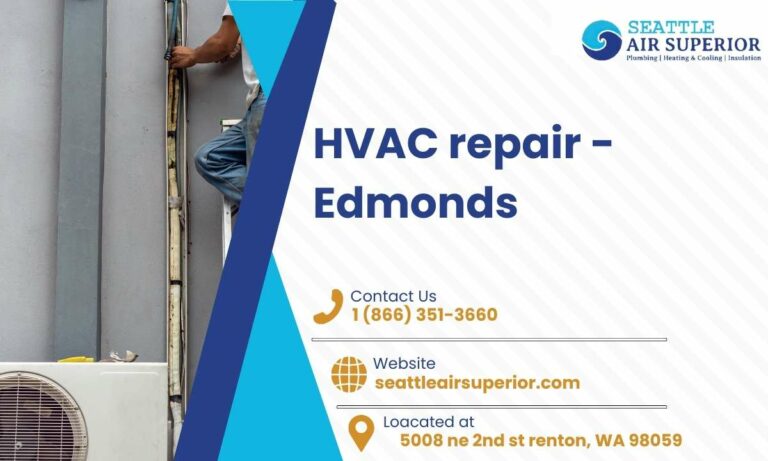HVAC repair - Edmonds banner