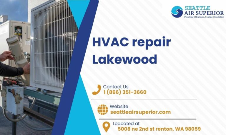 HVAC repair Lakewood banner