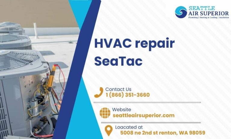 HVAC repair SeaTac banner